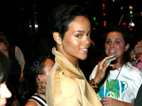 Rihanna mobbed outside Da Silvano in NY